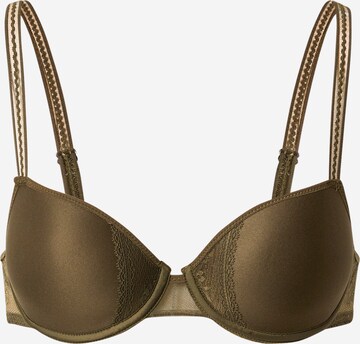 PASSIONATA Push-up Bra 'MADDIE' in Green: front