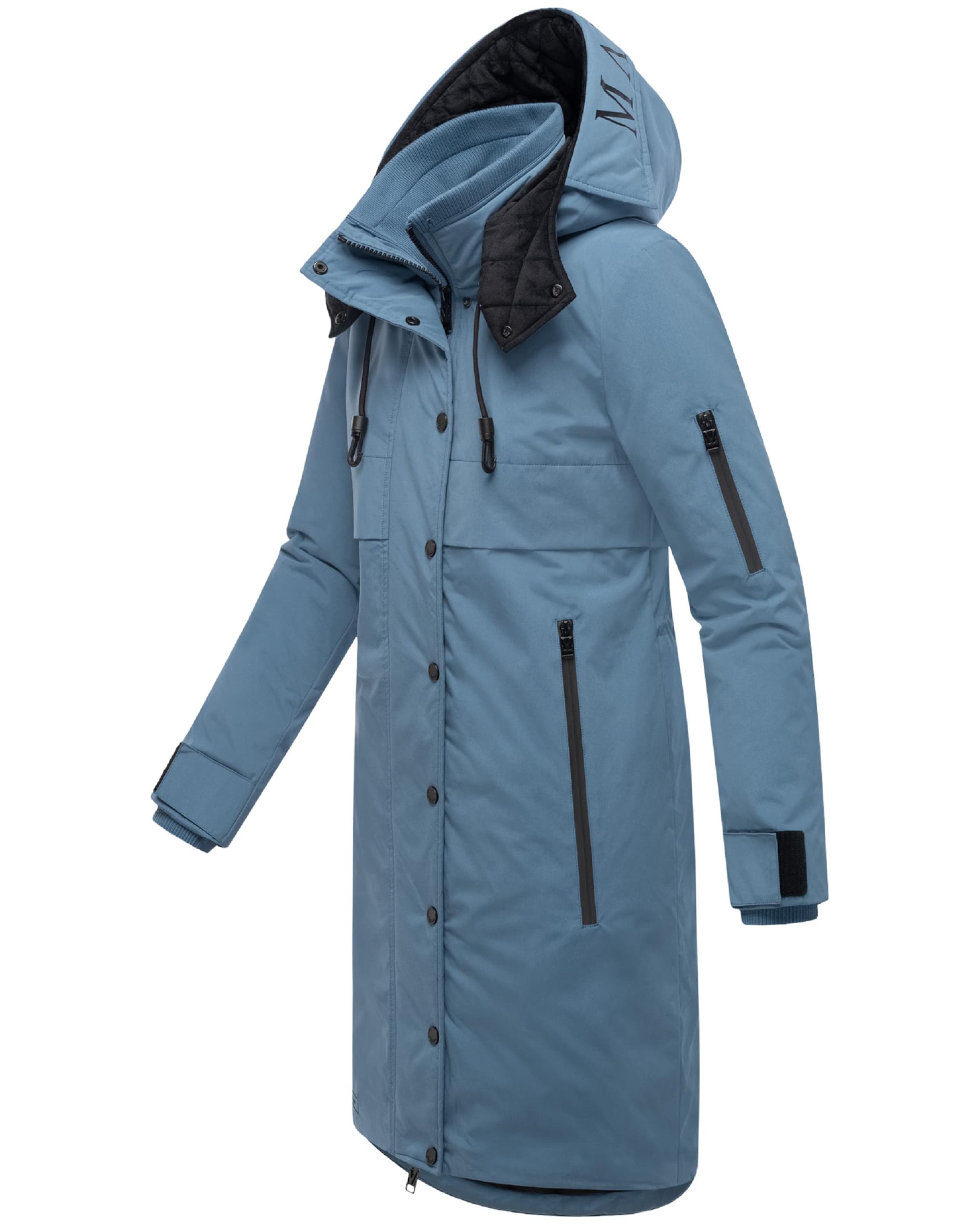 MARIKOO Χειμερινό παλτό &#x27;Anoukaa 16&#x27; σε μπλε