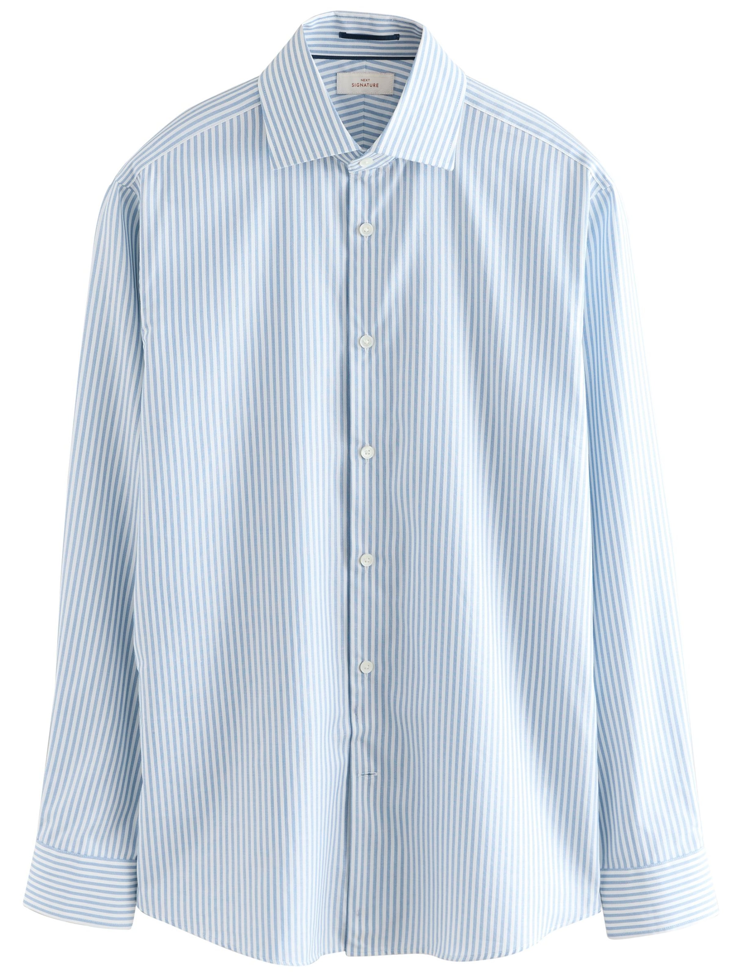 Next Slim fit Πουκάμισο σε μπλε: μπροστά