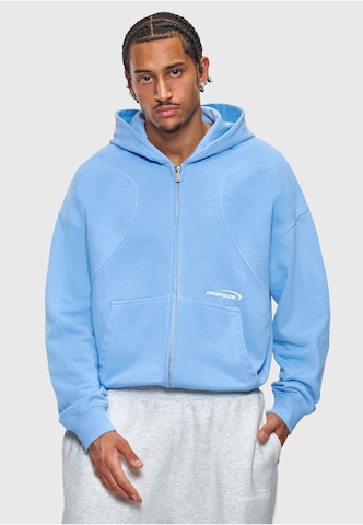 Dropsize Bluza rozpinana w kolorze niebieski: przód