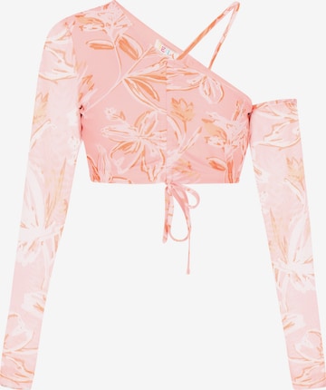 IZIA - Blusa en naranja: frente