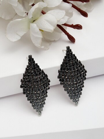 Boucles d'oreilles 'Emiliaya' AVANT-GARDE PARIS en noir