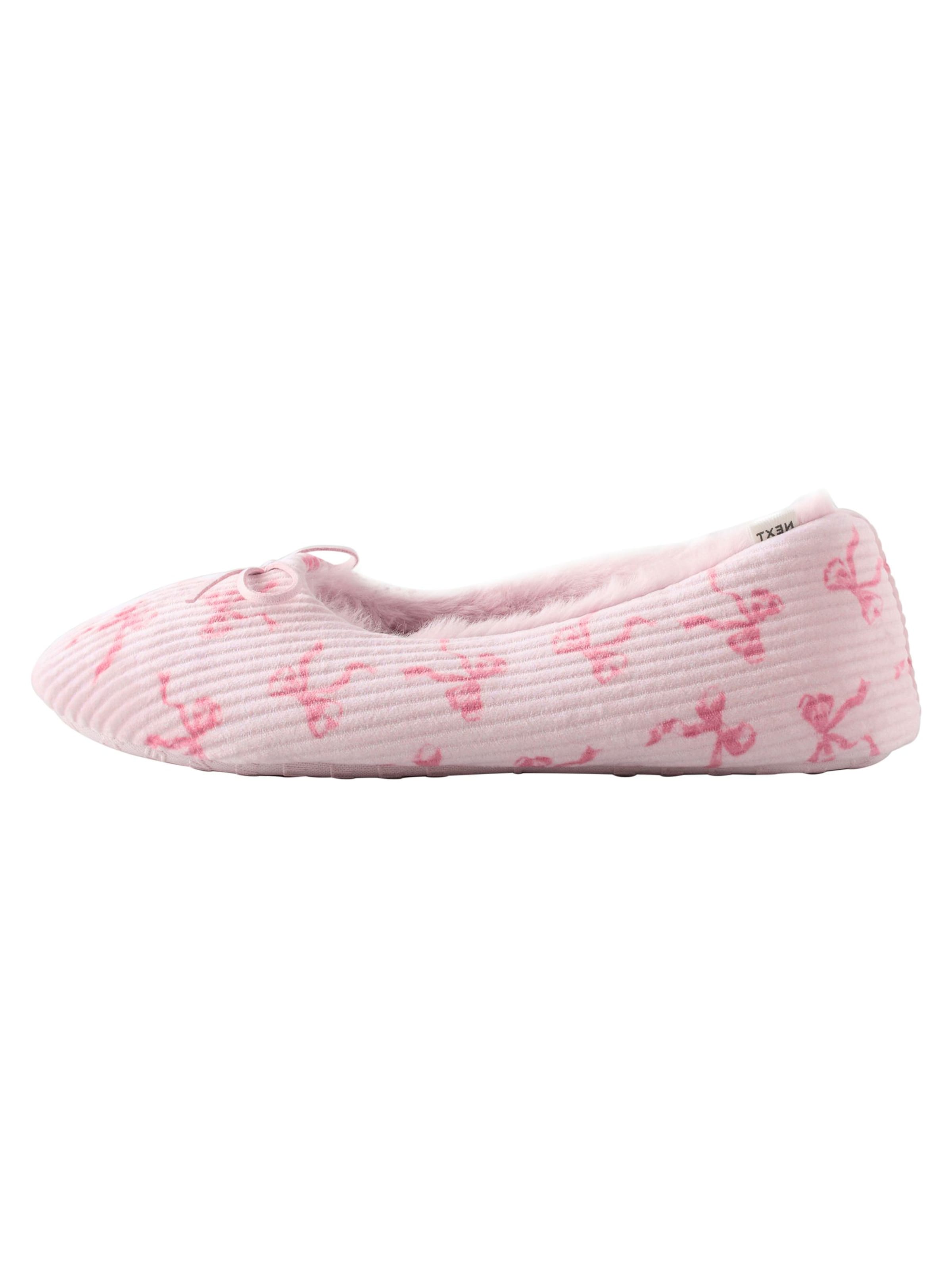Next Slipper in Pink: front