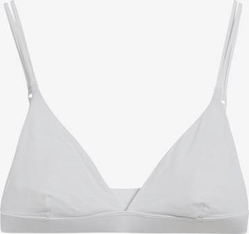 ARMEDANGELS Triangle Bra in White: front