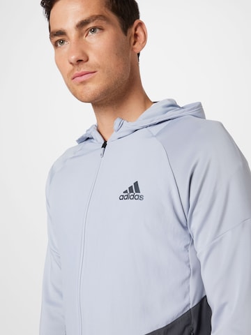 ADIDAS SPORTSWEAR Športna jakna | siva barva
