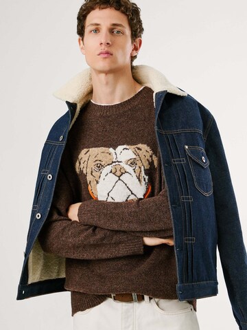 Pepe Jeans Sweater 'Phelan' in Brown