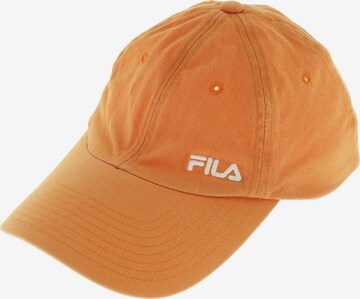FILA Hat & Cap in 54 in Orange: front