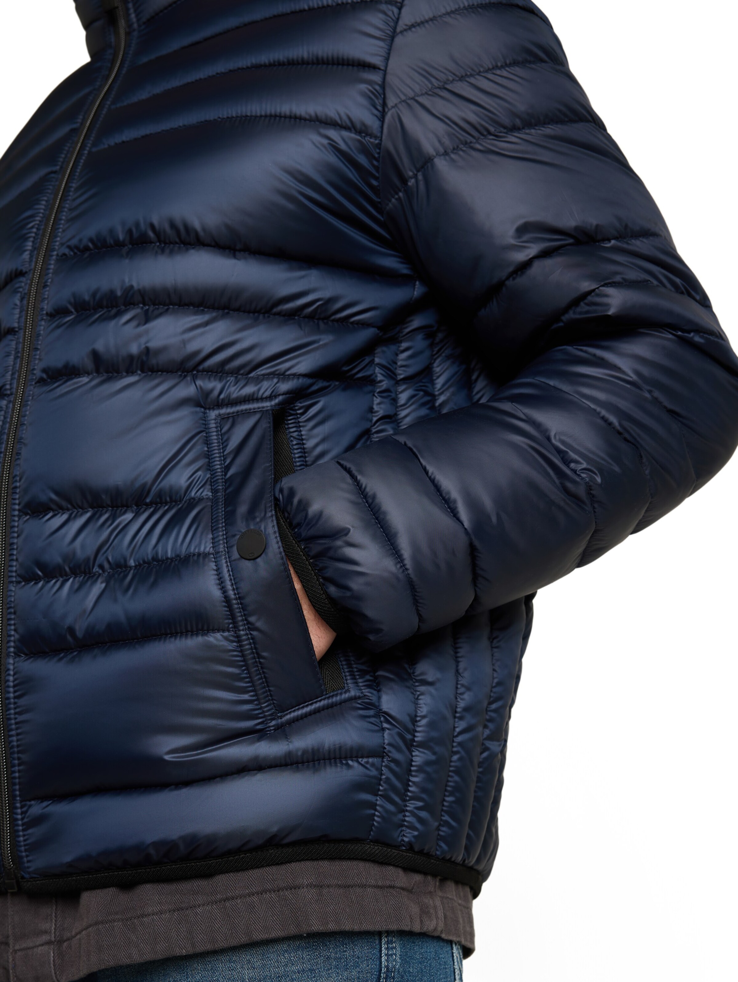 TOM TAILOR Tussenjas in Blauw