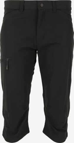 Whistler Regular Outdoor Pants 'Shann' in Black: front