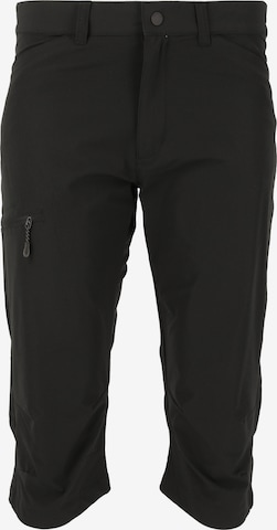 Whistler Regular Outdoorbroek 'Shann' in Zwart: voorkant