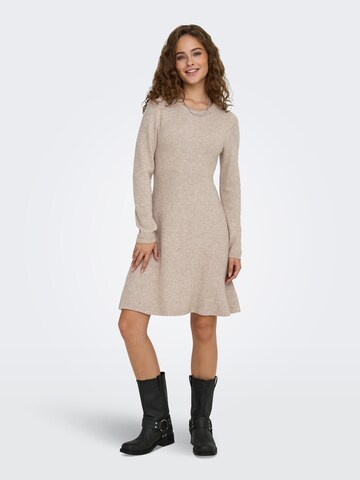 ONLY Knit dress in Brown