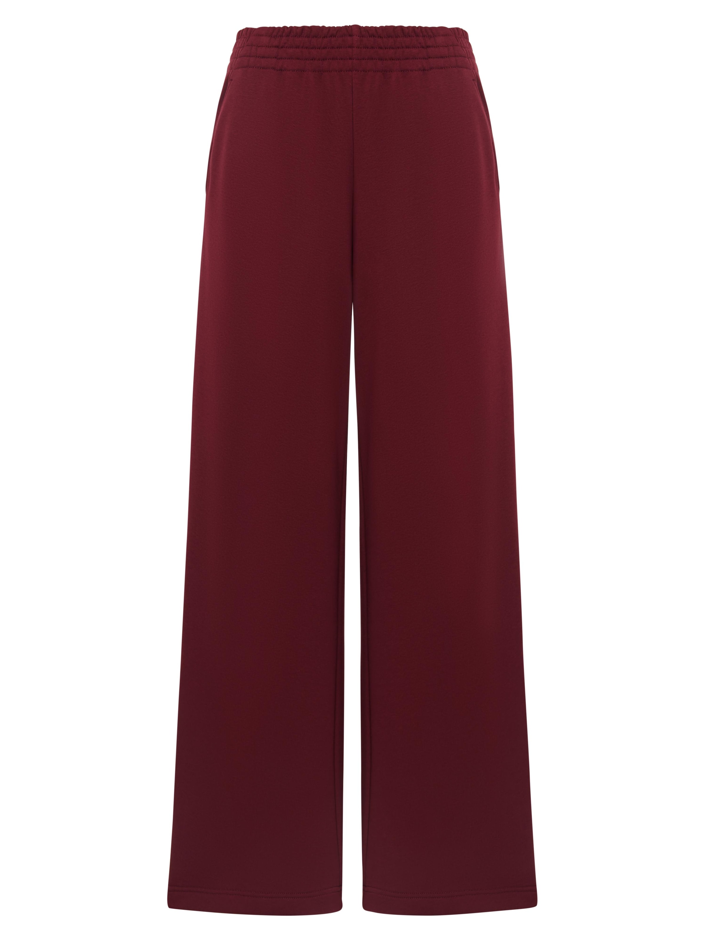 Cat e Lolette Regular Hose 'Palazzo Trousers'‌‌‌‌‌‌‌‌‌ in Rot: Vorderseite
