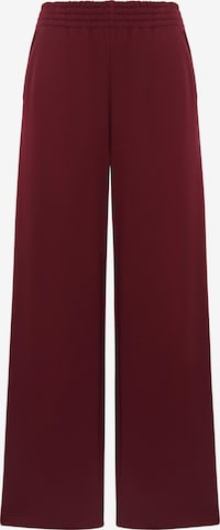 Cat e Lolette Regular Housut 'Palazzo Trousers' värissä punainen: etupuoli