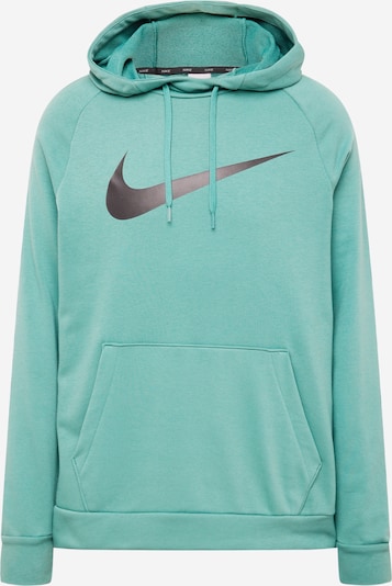 NIKE Sport sweatshirt i jade / svart, Produktvy