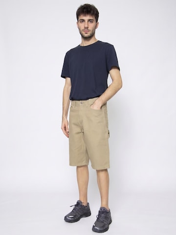 DICKIES Baggy Cargojeans 'Duck Carpenter Short Sw Desert Sand' i beige: forside