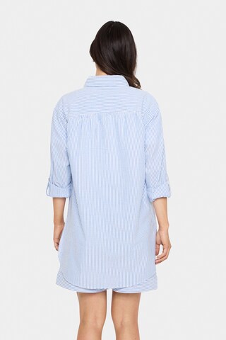 SAINT TROPEZ Blouse in Blauw