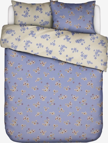 ESSENZA Bettwäsche 'Fiora' in Blau: Vorderseite