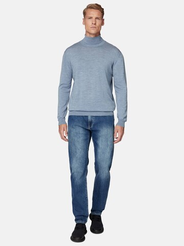 Coupe slim Jean Boggi Milano en bleu