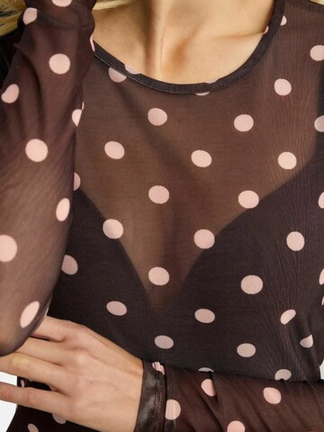 Liberte Essentiel - Top ' MESH ' en lila