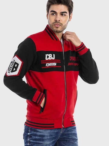 CIPO & BAXX Sweatjacke in Rot