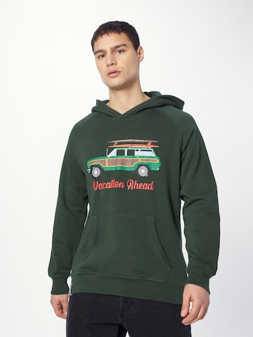 Derbe Sweatshirt 'Vacar' in Green: front