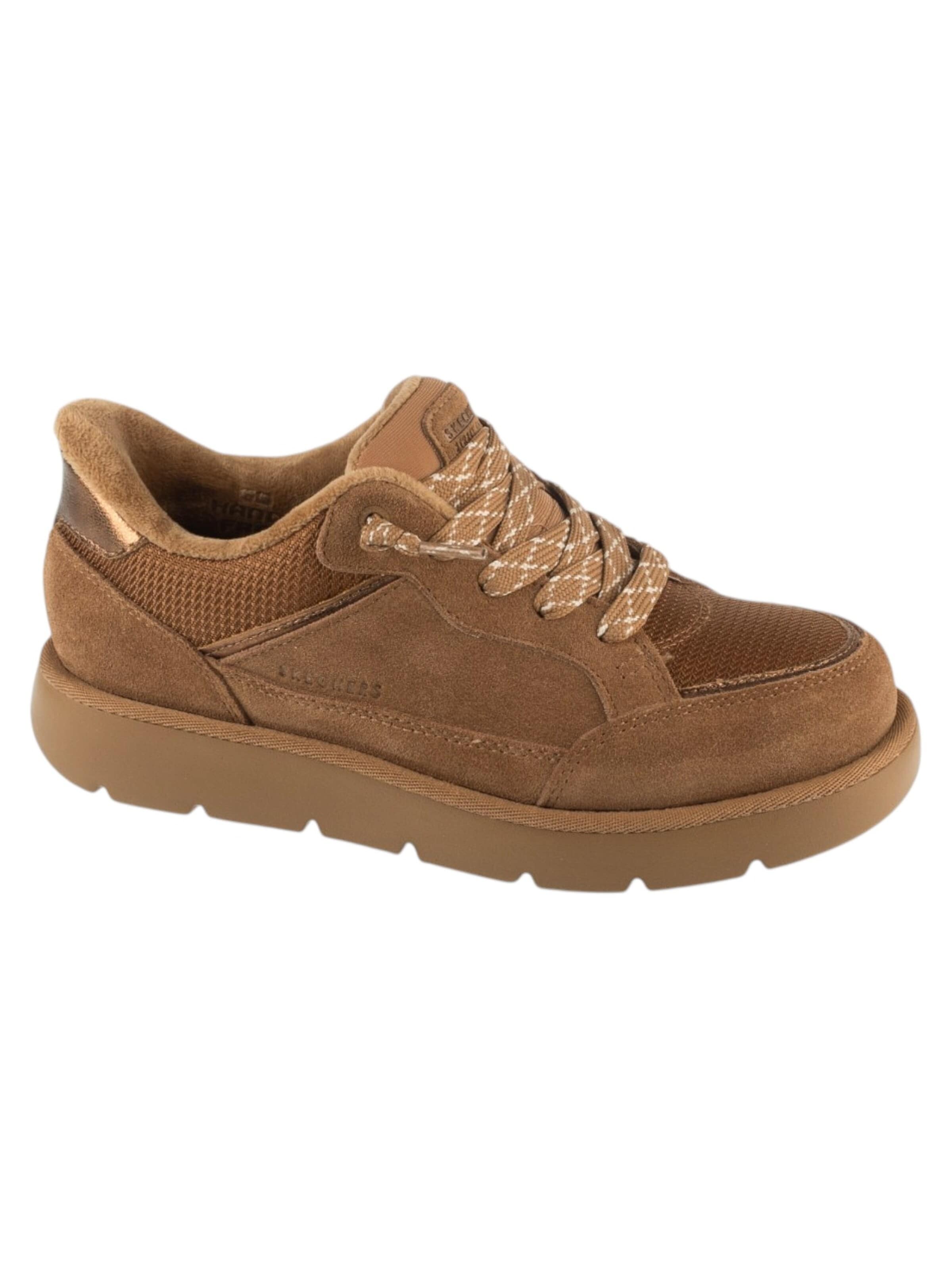 SKECHERS Sneaker low 'Keepsakes Cozy-Street Hiker EZ'‌‌‌‌‌ in Braun: Vorderseite