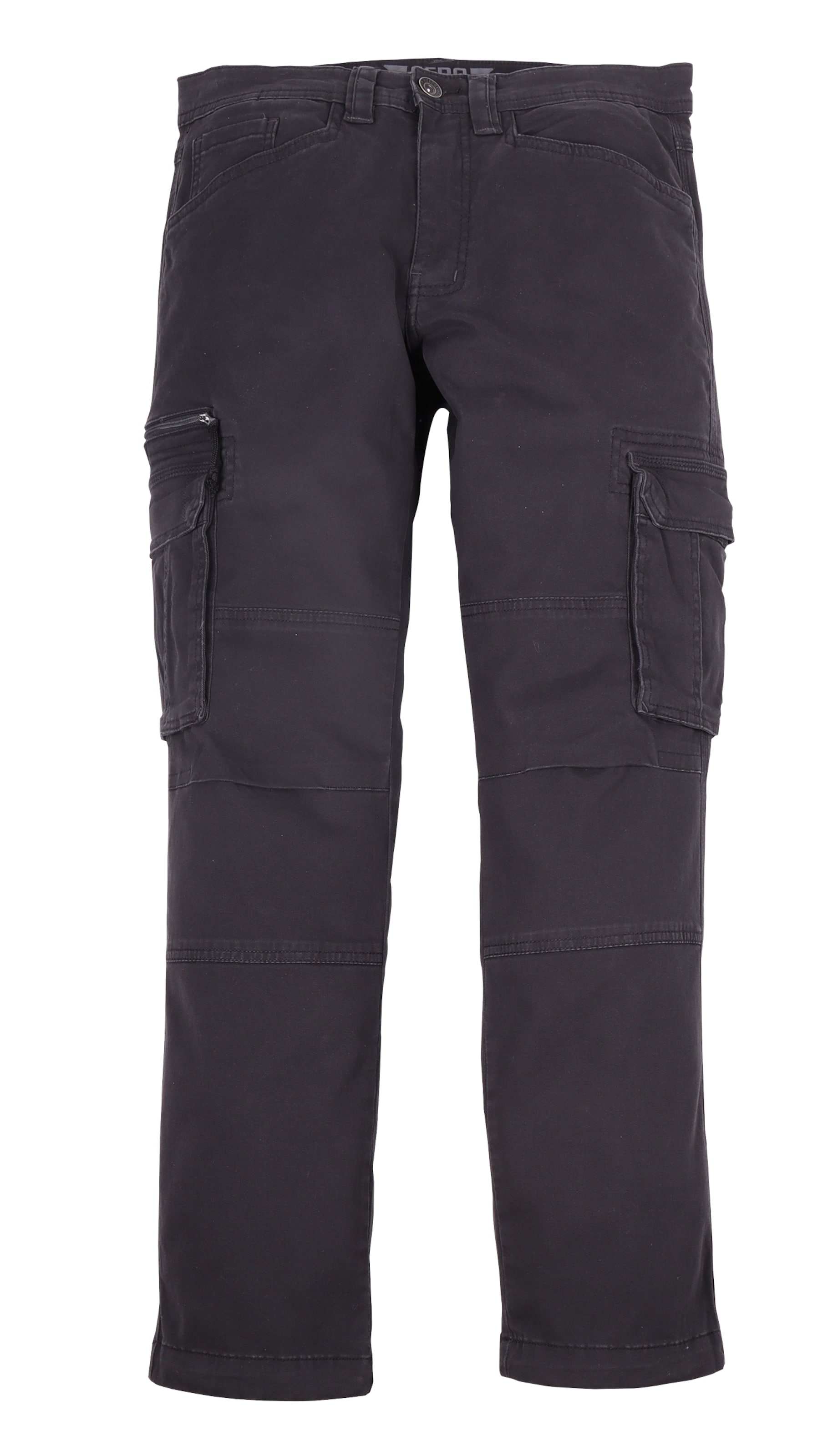 Pantalon cargo 'Calgary' Hero en gris : devant