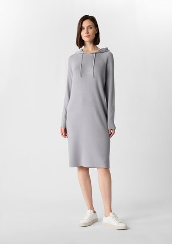 COMMA Gebreide jurk in Grijs