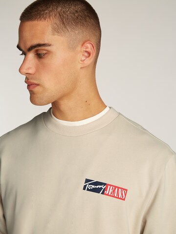Tommy Jeans Sweatshirt in Beige