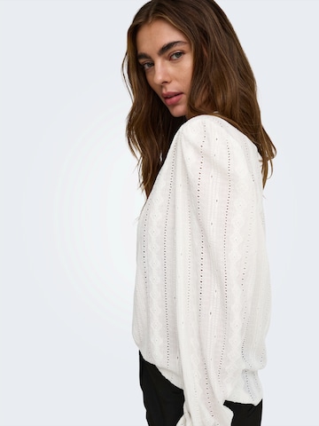 ONLY - Blusa 'ONLMINNA' en blanco