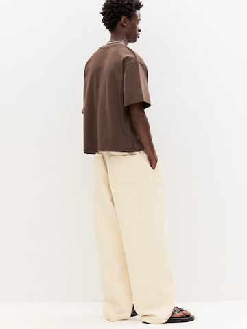 Pull&Bear Tričko - Hnedá