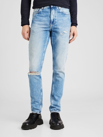 Regular Jeans 'AUTHENTIC' de la Calvin Klein Jeans pe albastru: față