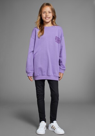 Kidsworld Sweatshirt in Lila