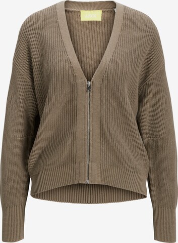 JJXX Knit cardigan 'Eliza' in Brown: front