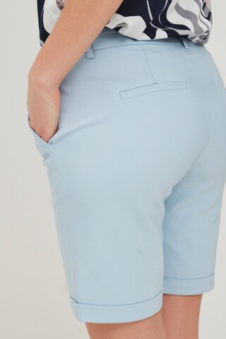 Regular Pantalon Fransa en bleu