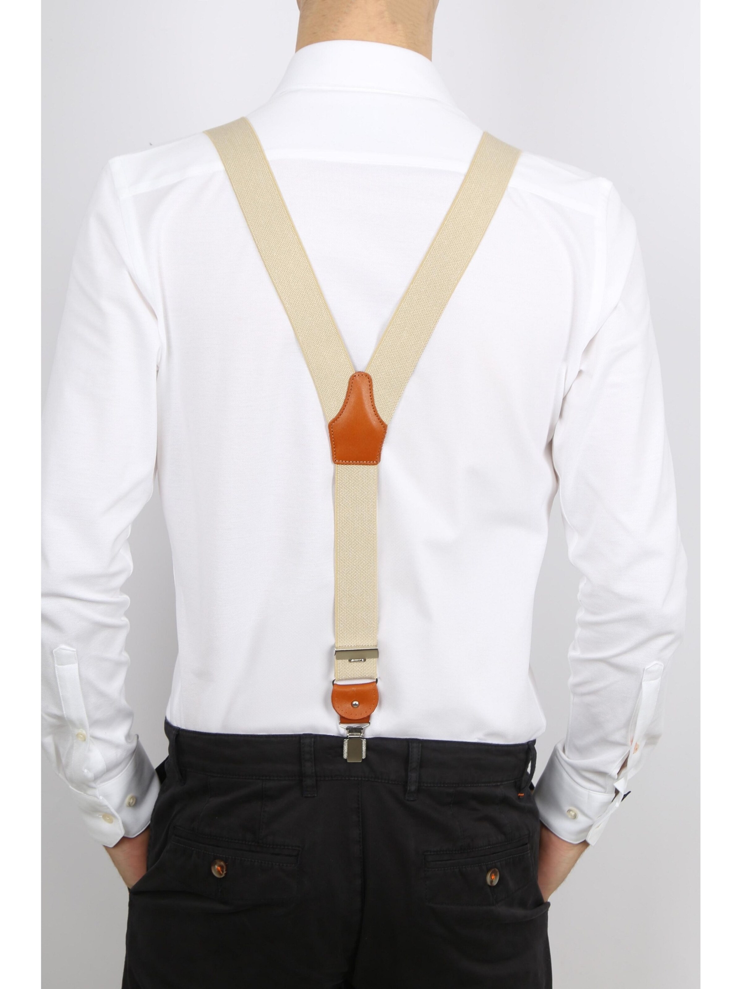 Profuomo Hosenträger‌ in Beige