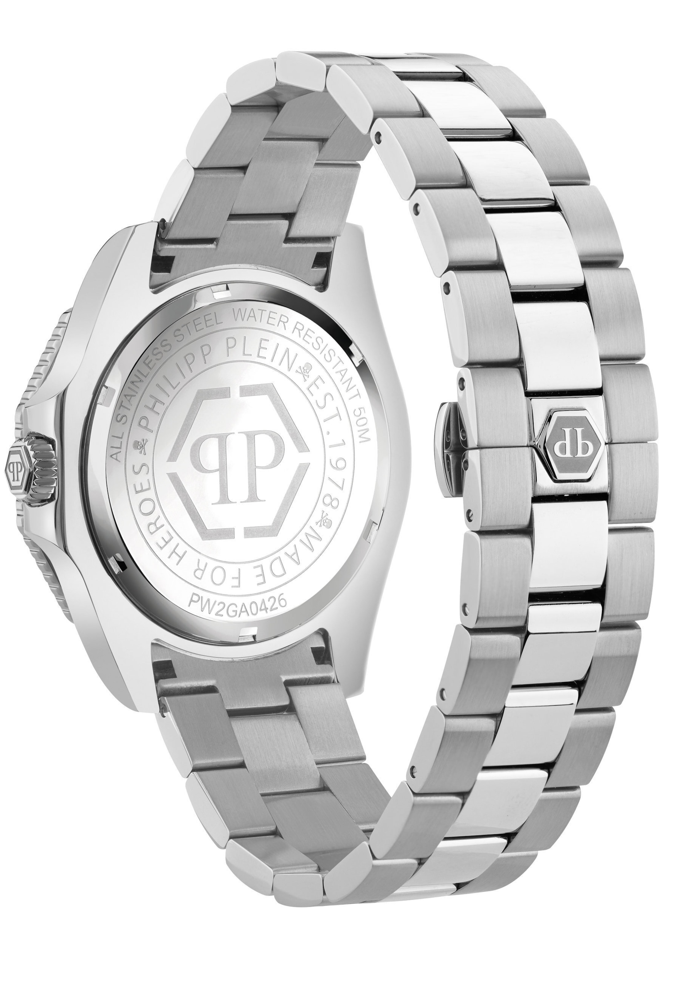 Philipp Plein Watches Analog watch ' AQUASTORM ' in Silver