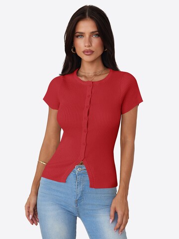 Imily Bela Tričko - Červená: predná strana