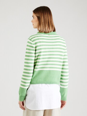 Fabienne Chapot Gebreid vest 'Stine' in Groen