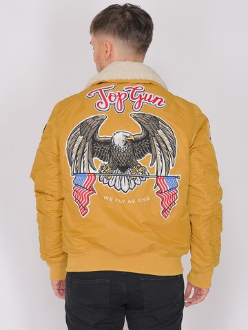 TOP GUN Übergangsjacke in Gelb