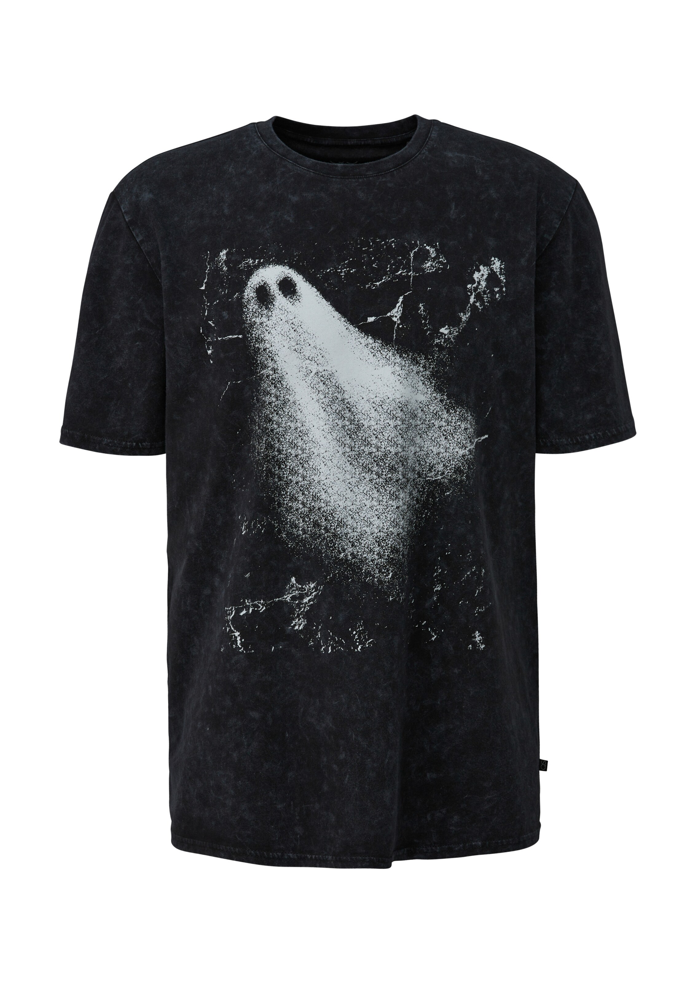 QS Shirt in Black: front