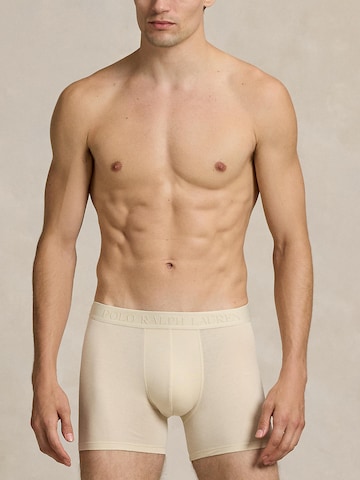 Polo Ralph Lauren - Calzoncillo boxer en beige: frente