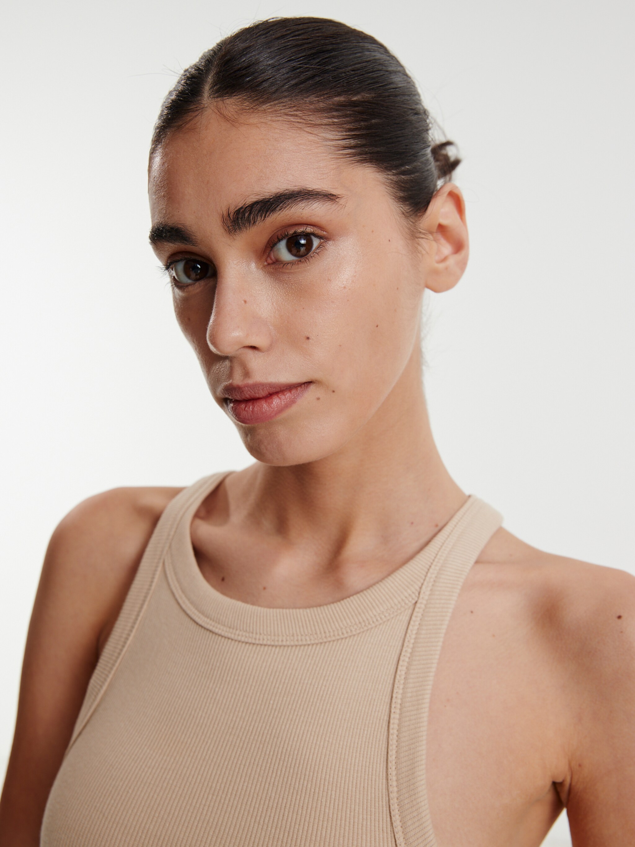 EDITED Produits Robe 'Anita' beige
