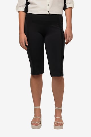 Ulla Popken Skinny Pants in Black: front