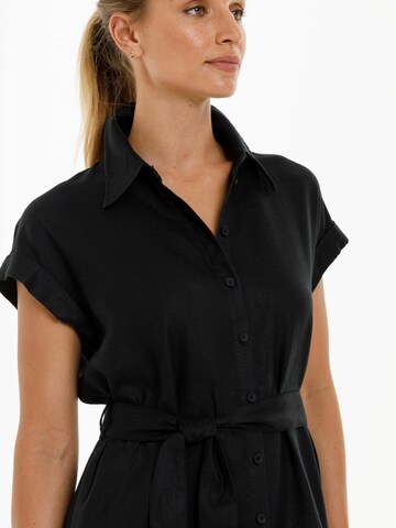 MARC AUREL Shirt Dress in Black