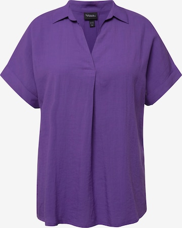 Ulla Popken Blouse in Purple: front
