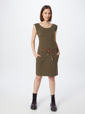 Ragwear - Vestido 'TAGG' em verde: frente