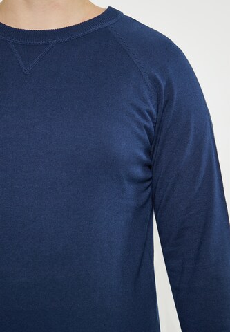 Pull-over boline en bleu