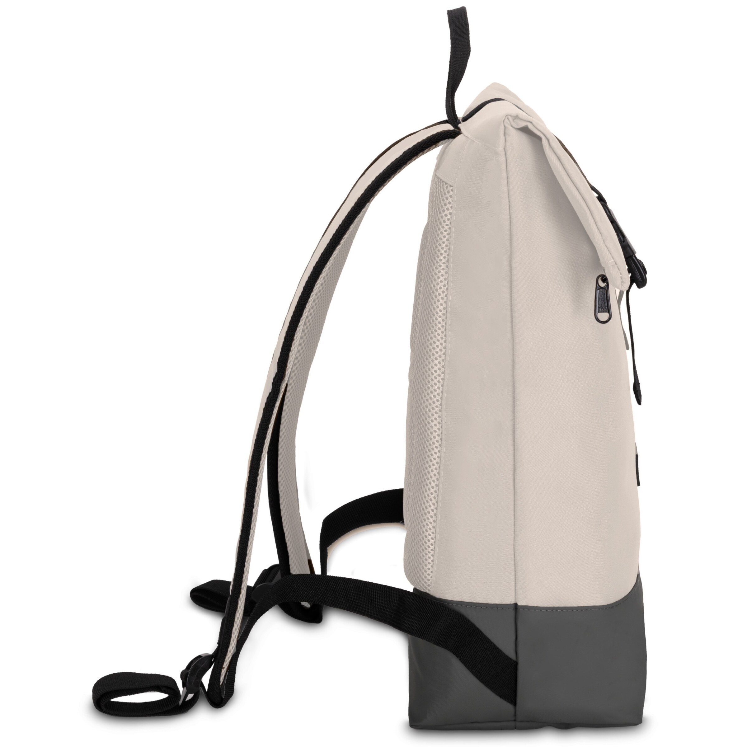 LARKSON Rugzak 'Tammo' in Beige: zijkant