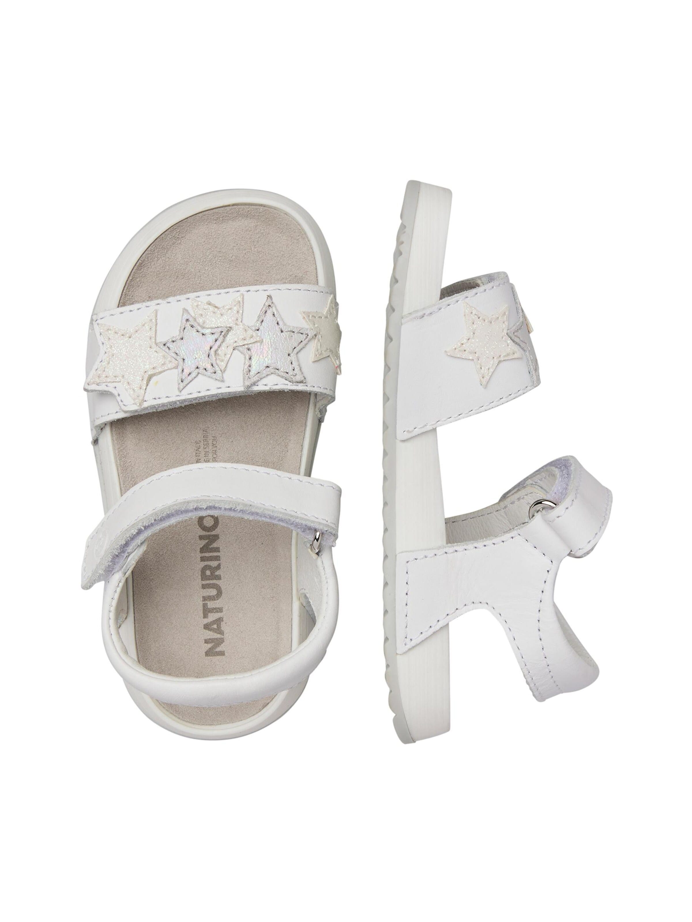 NATURINO Sandal 'DENDIX.' in White
